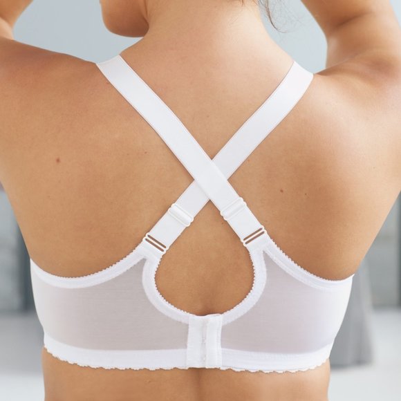 Set of 3! 42F Glamorise MAGIC LIFT Bra (CONVERTIBLE-STRAPS) Wireless Black NEW - Picture 6 of 14